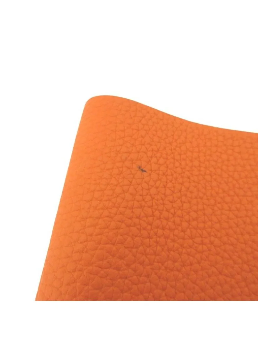 Hermes PM Note Cover Notebook Togo Leather Series Button Orange Agenda